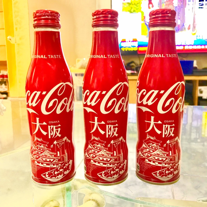 可口可樂 日本 城市瓶 鋁瓶 大阪 限定 2018