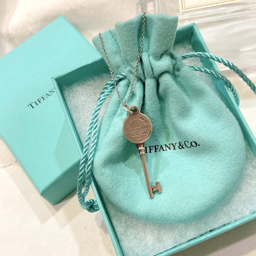 Tiffany 蒂芬尼 925純銀鑰匙項鍊 (完整包裝)