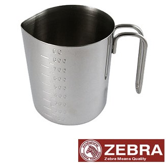 ZEBRA 斑馬304量杯【大正餐具批發】ZEBRA 斑馬 304不鏽鋼量杯 拉花杯 調理杯 鋼杯 量杯 304量杯