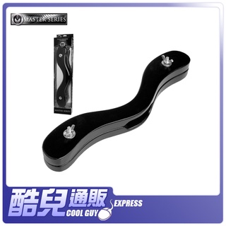 美國 MASTER SERIES 木製睪丸囚籠枷鎖 The Enforcer Black Wooden Humbler