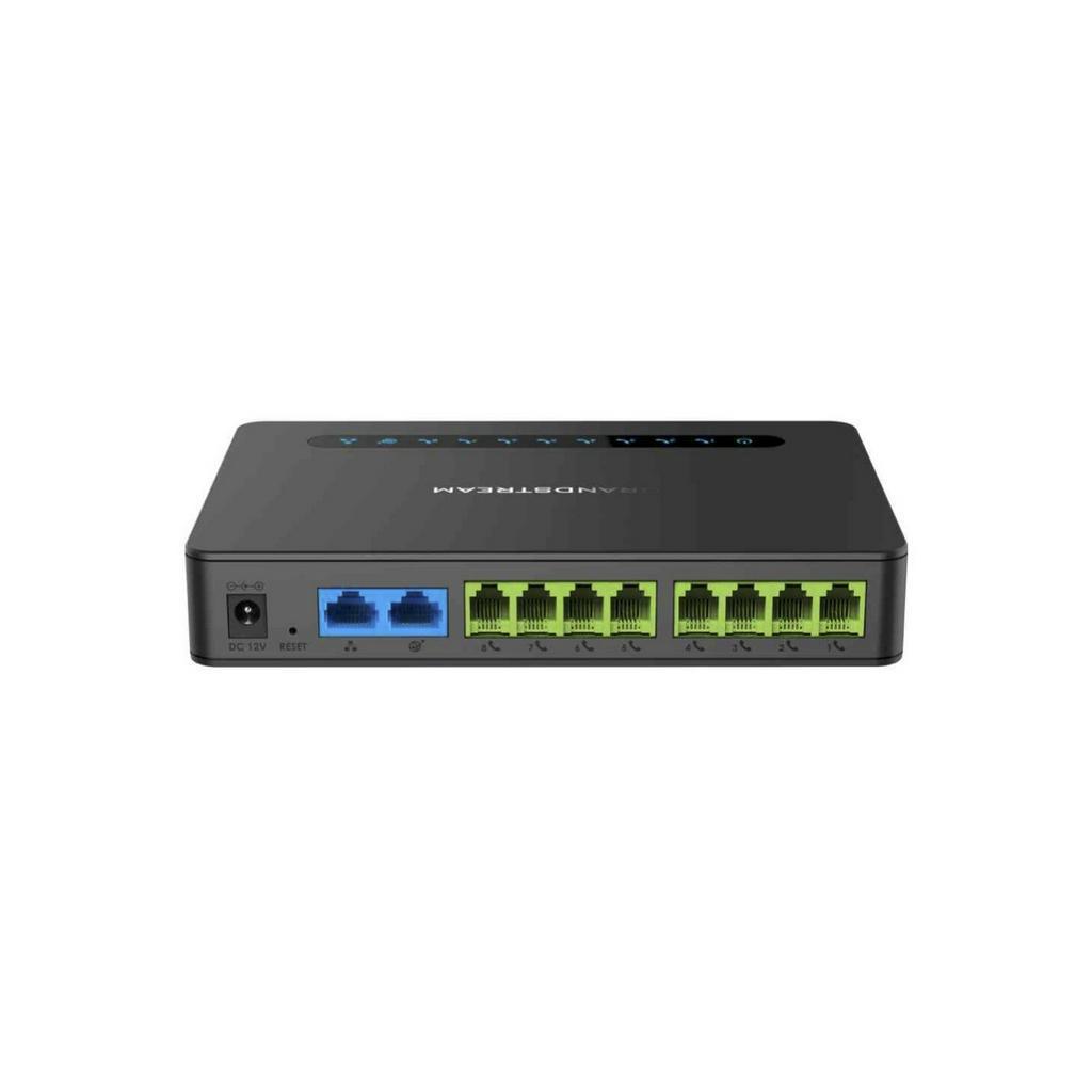 Grandstream HT818 VoIP ATA 8 FXS 類比訊號IP轉換器 IP Phone SIP網路電話