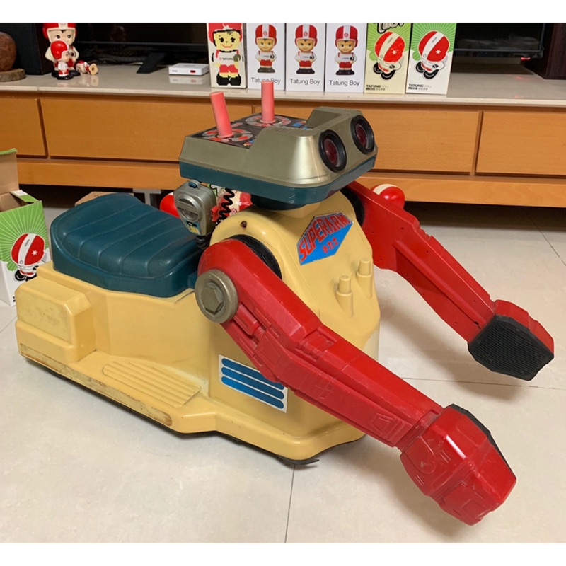 台灣70年代機器人造型兒童玩具車二手品 蝦皮購物