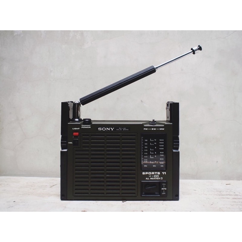 SONY ICF-111b 古董收音機 老物
