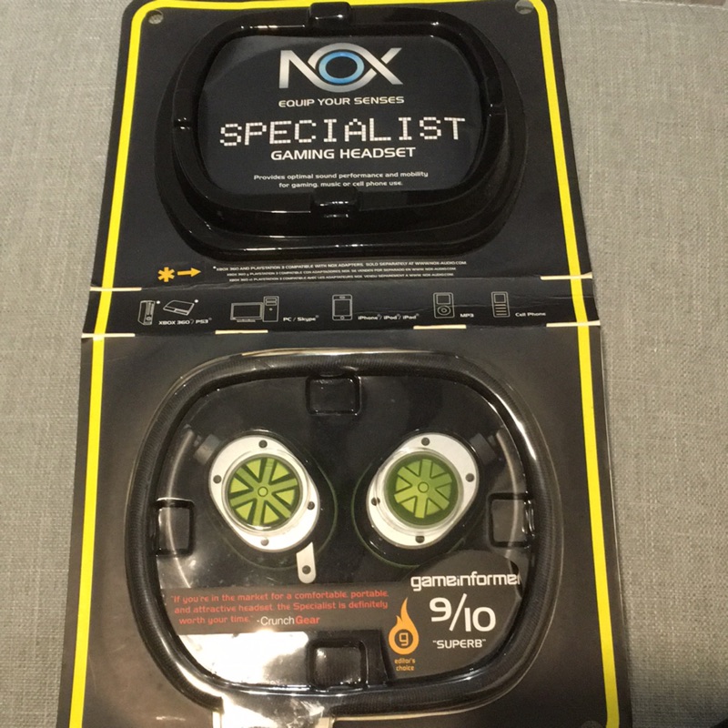 Nox 電競高清晰耳機（電競耳麥）