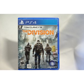 [耀西]二手 美版 SONY PS4 湯姆克蘭西：全境封鎖 THE DIVISION 含稅附發票