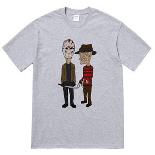 Beavis and Butthead Freddy & Jason 短袖T恤 2色 癟四與大頭蛋玩翻佛萊迪大戰傑森