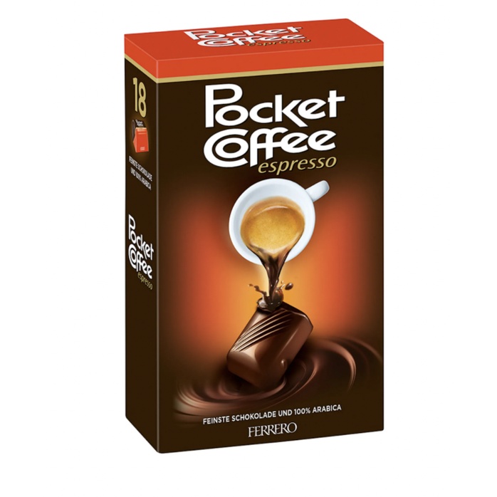 Ferrero 濃縮咖啡巧克力 Pocket Coffee 18 入. 季節限定
