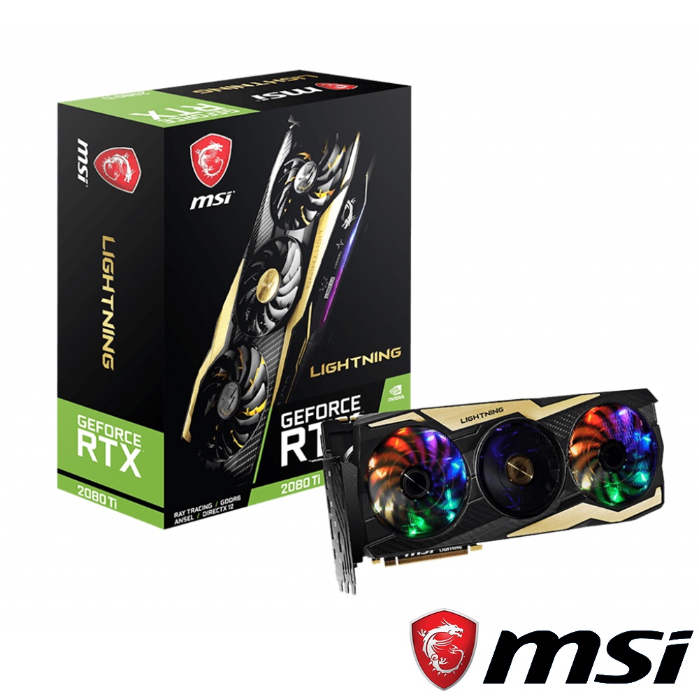 MSI微星 GeForce RTX 2080 Ti LIGHTNING Z 非 3070 3080