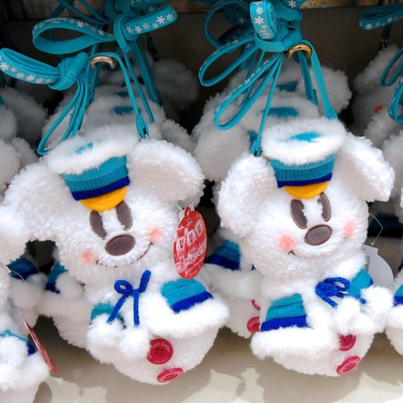 東京迪士尼樂園~2018聖誕節雪人米奇票卡包