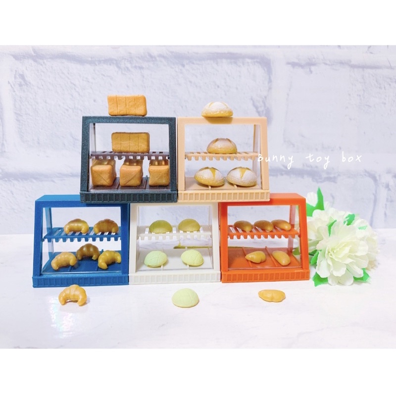 現貨 ✨ 轉蛋 扭蛋 J.Dream 麵包店 麵包 麵包展示櫃 袖珍模型2 一套5款