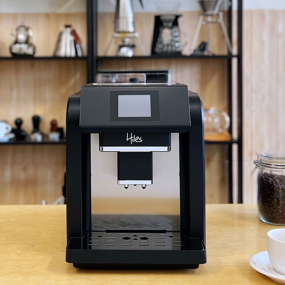 Hiles咖啡大師全自動咖啡機HE-701~拿鐵、卡布一鍵完成！