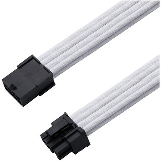 EZDIY-FAB PCIE 6 + 2pin 電供延長編織線 30cm電供延長線 - 多種顏色