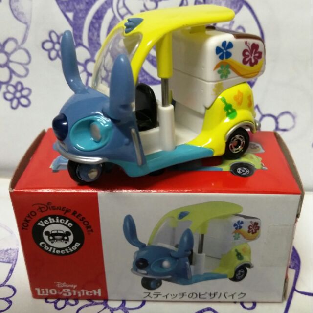 (現貨) Tomica 多美 2016 日本迪士尼限定 夏季 史迪奇 三輪車 Stitch