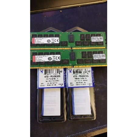 金士頓 DDR4 2666 32GB 伺服器 工作站 記憶體 ECC REG KTD-PE426/32G