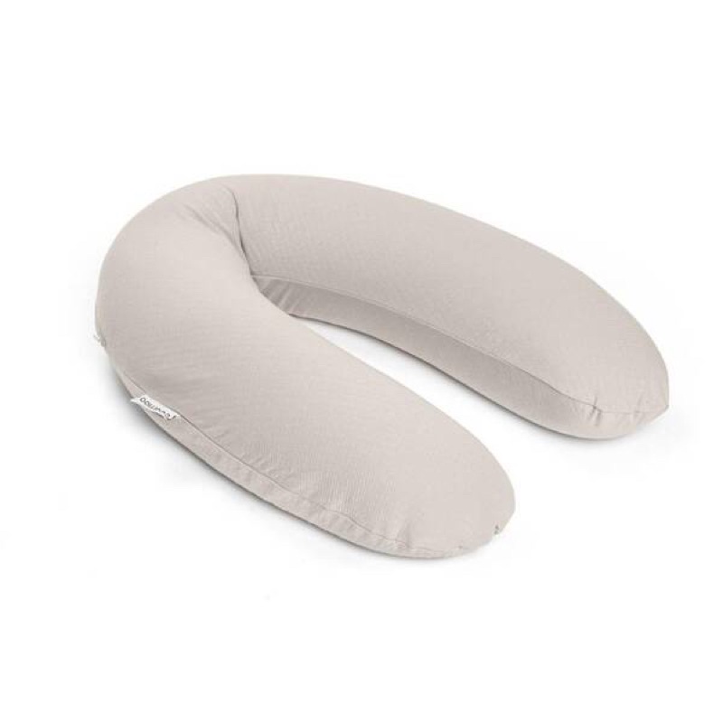比利時Doomoo 有機棉舒眠月亮枕/孕婦枕/哺乳枕-莫藍迪沙