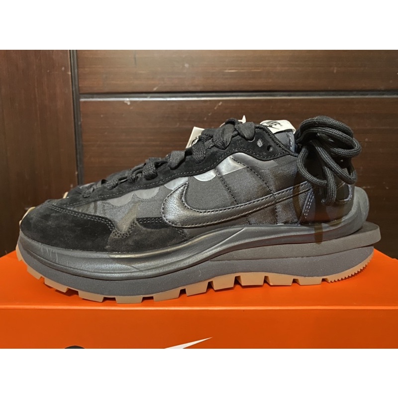 現貨 Nike sacai vaporwaffle noir 黑 霧黑 黑生膠 DD1875-001 男