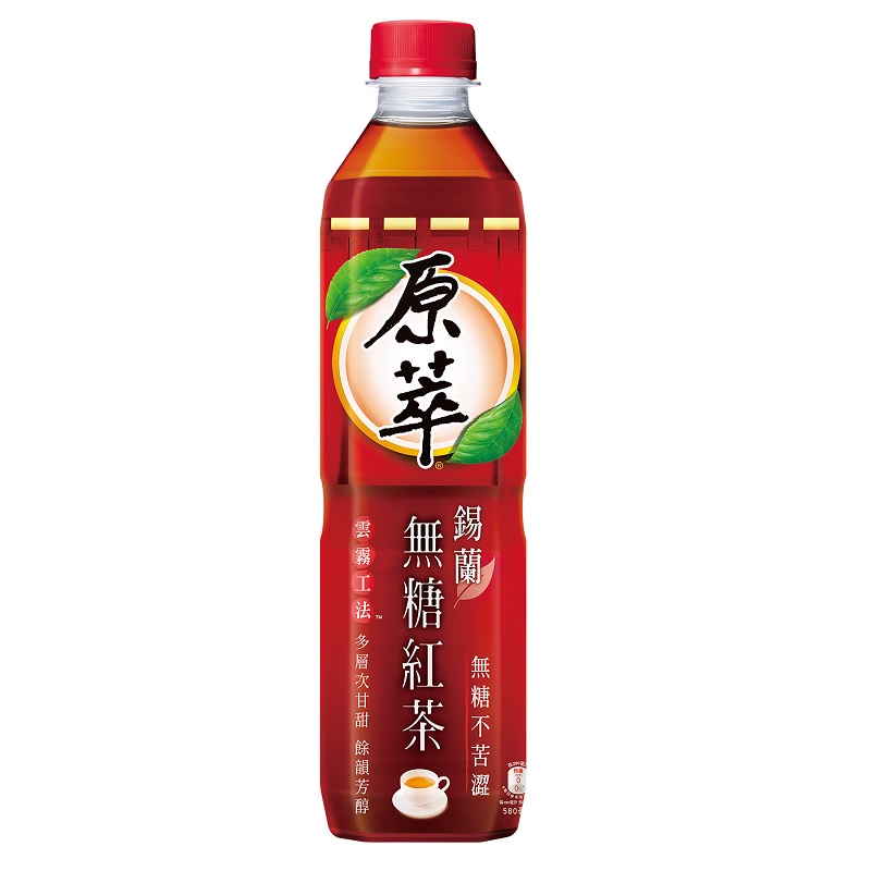 原萃 錫蘭無糖紅茶[箱購] 580ml x 24【家樂福】