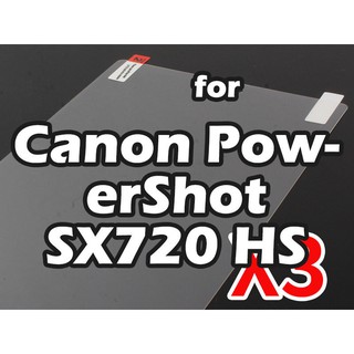 Canon PowerShot SX720 HS 相機螢幕保護膜 – 高畫質三片裝