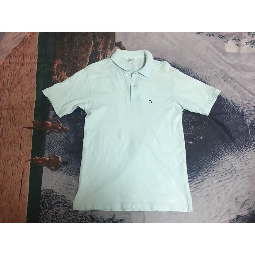 [SSS]Arnold Palmer 雨傘牌水藍色polo衫