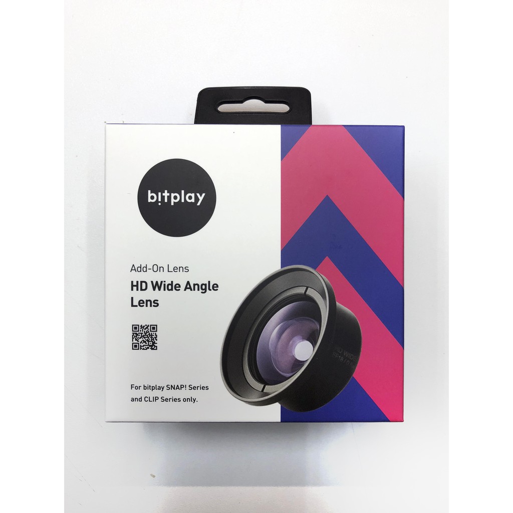 全新未拆-bitplay HD高階廣角鏡頭 手機照相鏡頭 iPhone可搭配保護殼相對型號使用