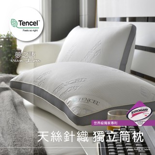 【夢之語】MIT天絲獨立筒釋壓枕 枕頭 SGS檢驗合格 臺灣製造好品質