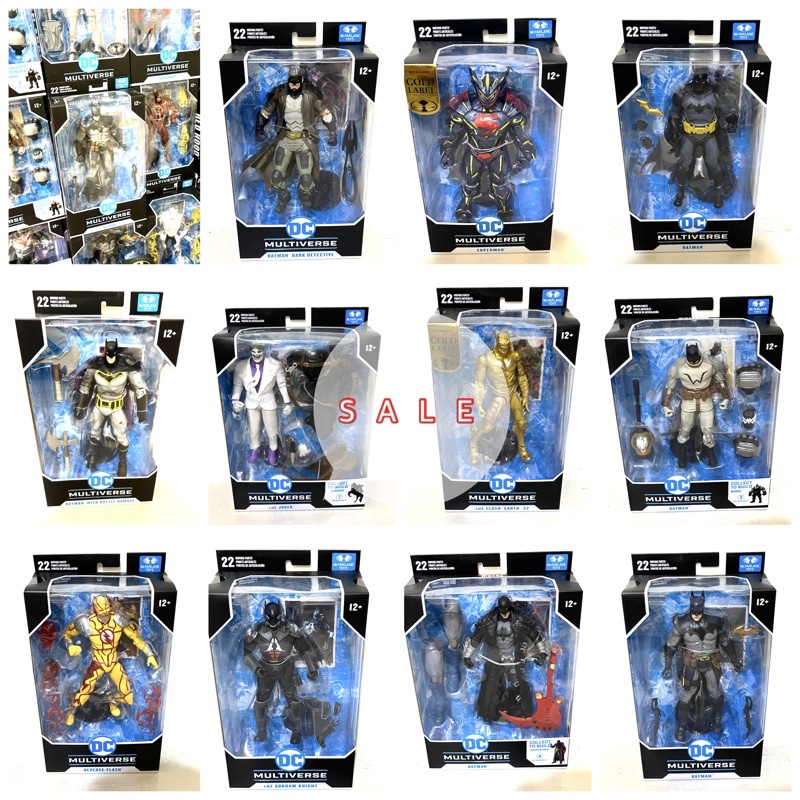 阿頑宅一起 McFarlane toys 麥法蘭 戰鎚40000 DC 蝙蝠俠 小丑 閃電俠 flash 正版 絕版出清