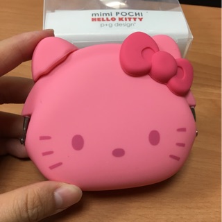 ［全新僅拆封/保證正品］日本p+g design POCHI Hello Kitty零錢包 收納包 扣珠包 母親節禮物