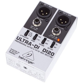 【六絃樂器】全新 Behringer DI20 主動式平衡訊號轉換器 / 現貨特價