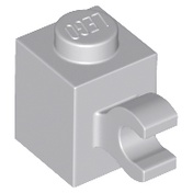 LEGO 樂高 淺灰色 Modified 1 x 1 with Clip Horizonta 60476
