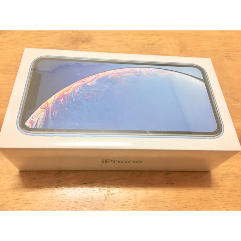 Apple iPhone XR 64G (藍) 全新 封膜未拆 僅此一件 現貨特價特價。原廠封膜未拆  原廠 彰化面交