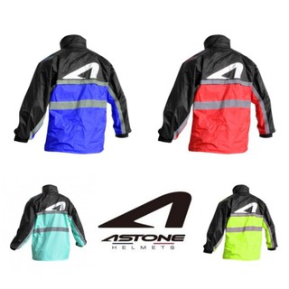 【梅雨季限時大特賣】ASTONE RA-502 四色 側開拉鍊 可背後揹包 兩件式 運動型 兩件式雨衣【梅代安全帽】