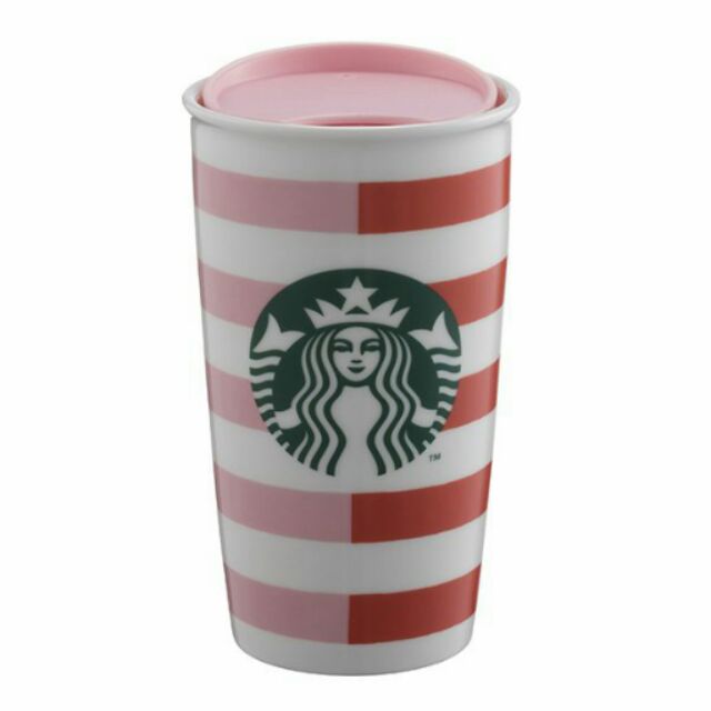星巴克 BAN.DO DW雙色條紋 Starbucks  + BAN.DO 聯名 7/5上市 雙層馬克杯