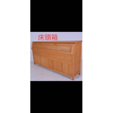 台灣檜木床頭櫃，單人雙人，實木家具
