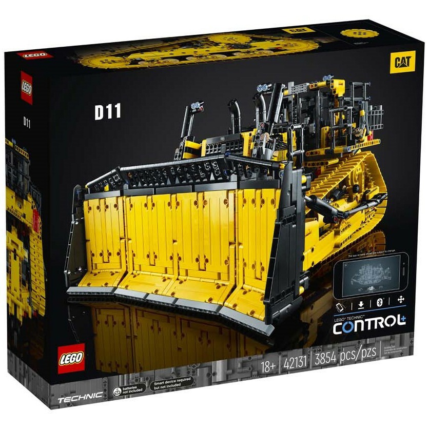 LEGO 42131 動力科技系列 遙控卡特彼勒D11推土機【必買站】樂高盒組