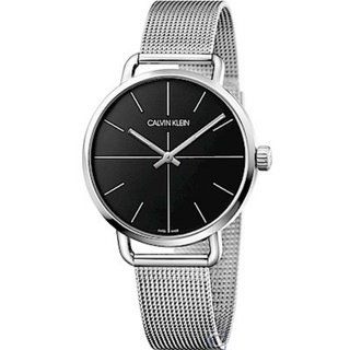 出清．免運《保證全新正品》 Calvin Klein CK Even系列超然時尚腕錶 手錶 黑/42mm 男錶