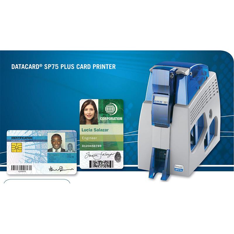 二手 DATACARD SP75 PLUS金融國安等級印卡機出清 雙面識別證防偽膜