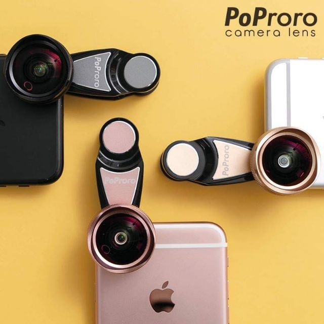 PoProro 4K單眼級手機鏡頭 廣角鏡頭 顯微鏡