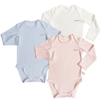 Edenswear台灣製造嬰兒長袖天絲包屁衣爬服寶寶衣服嬰兒衣服抗菌除臭防曬防塵螨