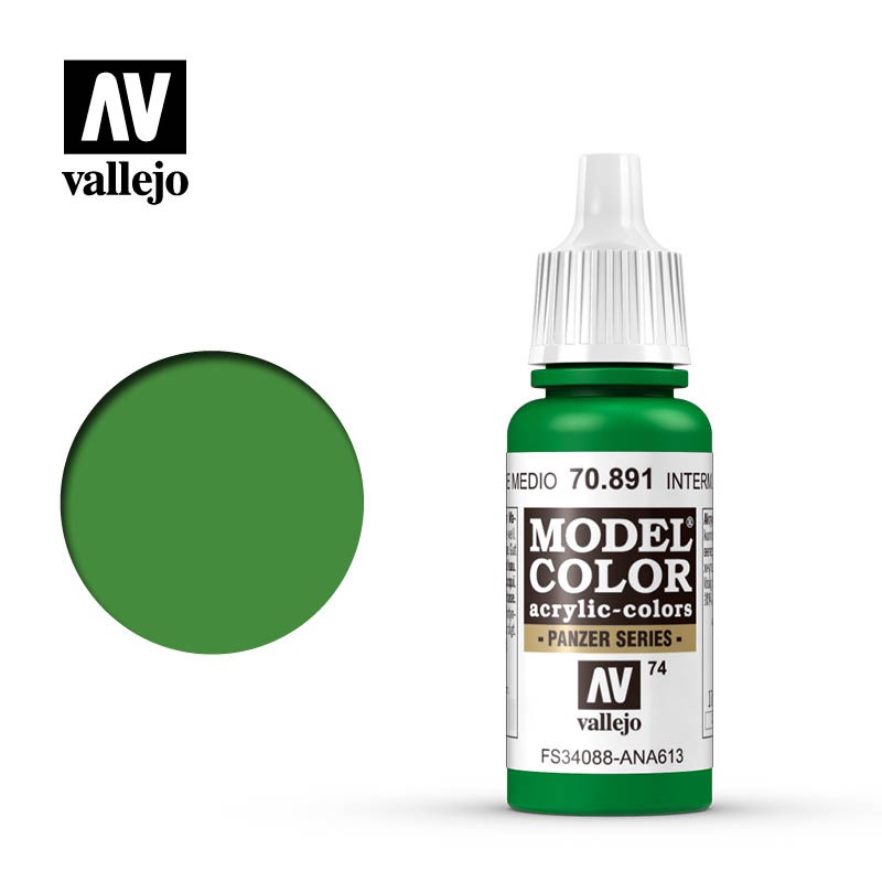 【模界模型】Vallejo Model Color 中間綠色 70891 (74)