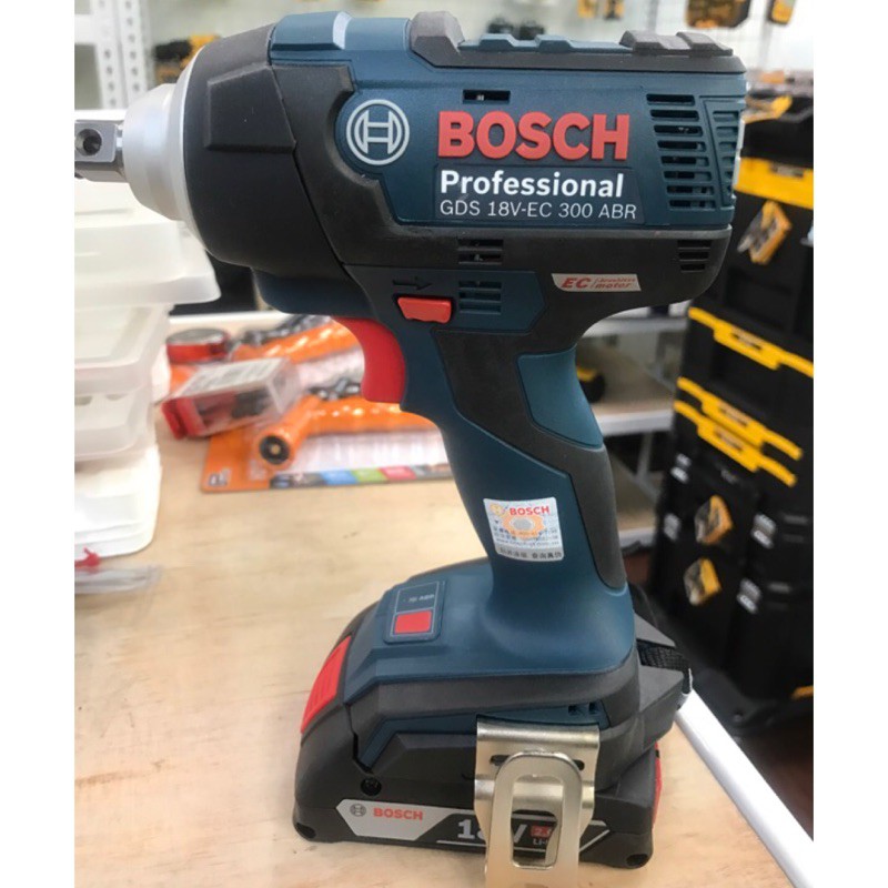 送DEWALT 四分轉六角 BOSCH 18V-EC 300 ABR+ 8.0電池+新款充電器 GAL18-40