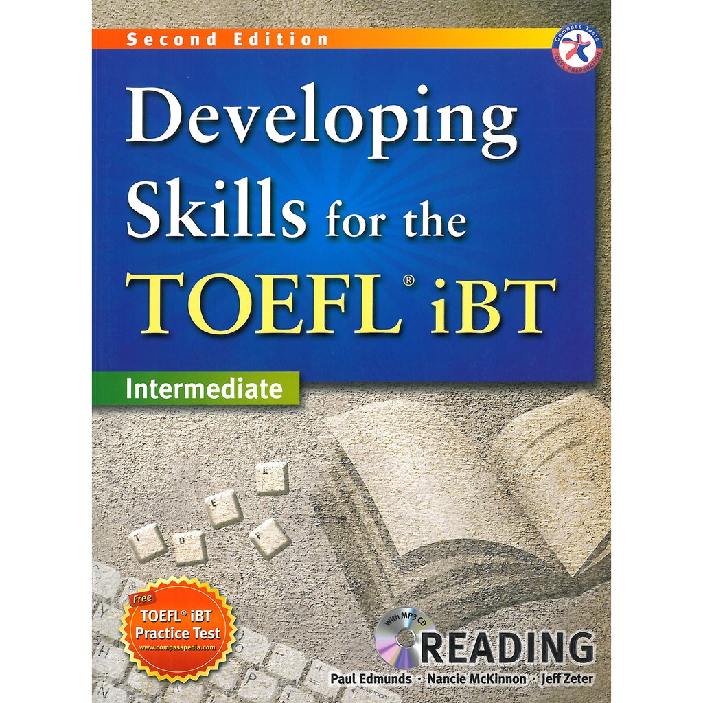 Developing Skills for the TOEFL iBT 2/e (Reading)(with MP3)/Paul Edmunds/ Nancie McKinnon 文鶴書店 Crane Publishing