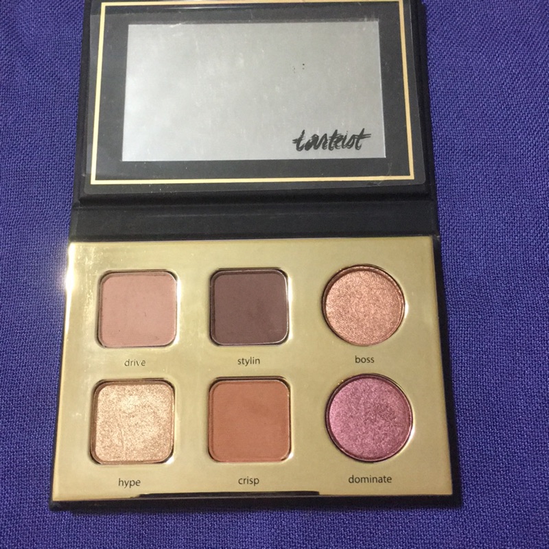 現貨Tarte tarteist pro to go 旅行盤霧面珠光 眼影盤 便攜盤 大地色 煙燻色