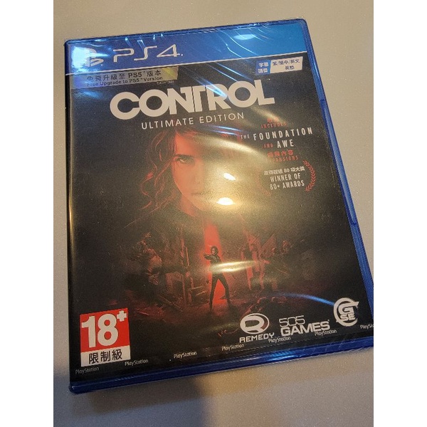 全新未拆現貨 PS4 PS5 控制 終極版  CONTROL 中文版