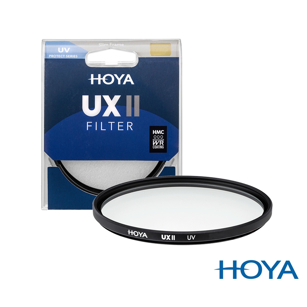 HOYA UX II SLIM 超薄框 UV鏡 有防水鍍膜、防反射效果 數位機身鏡頭必用配件 贈收納袋