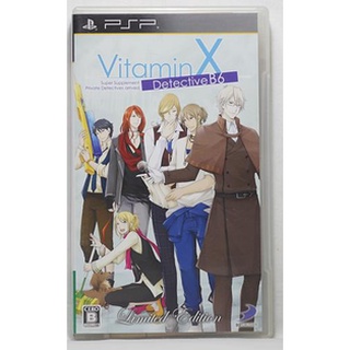 PSP 日版 維他命 X 偵探 B6 VitaminX Detective B6