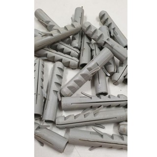 ✩368螺絲✩14X70塑膠壁虎-塑膠(50入)尼龍壁虎/塑膠塞子/膨脹螺絲/尼龍釘套/螺絲套