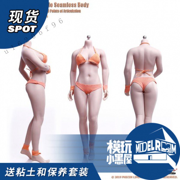 Wmey 現貨tbleague 1 6 S28a S29b 寫實豐滿體型鋼骨包膠女兵人素體 蝦皮購物