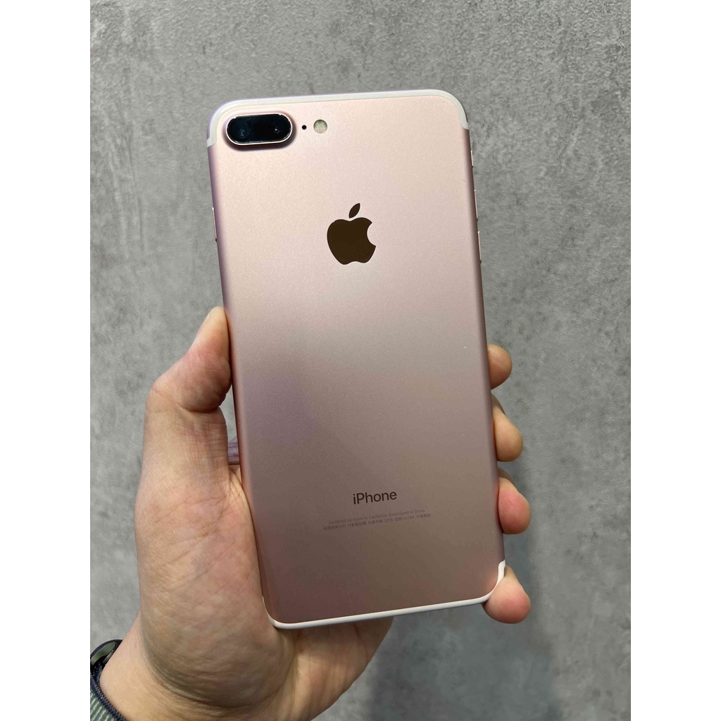 iPhone7 Plus 128G 玫瑰金色 漂亮無傷 可當工作機 娛樂機 備用機 只要4000 !!!