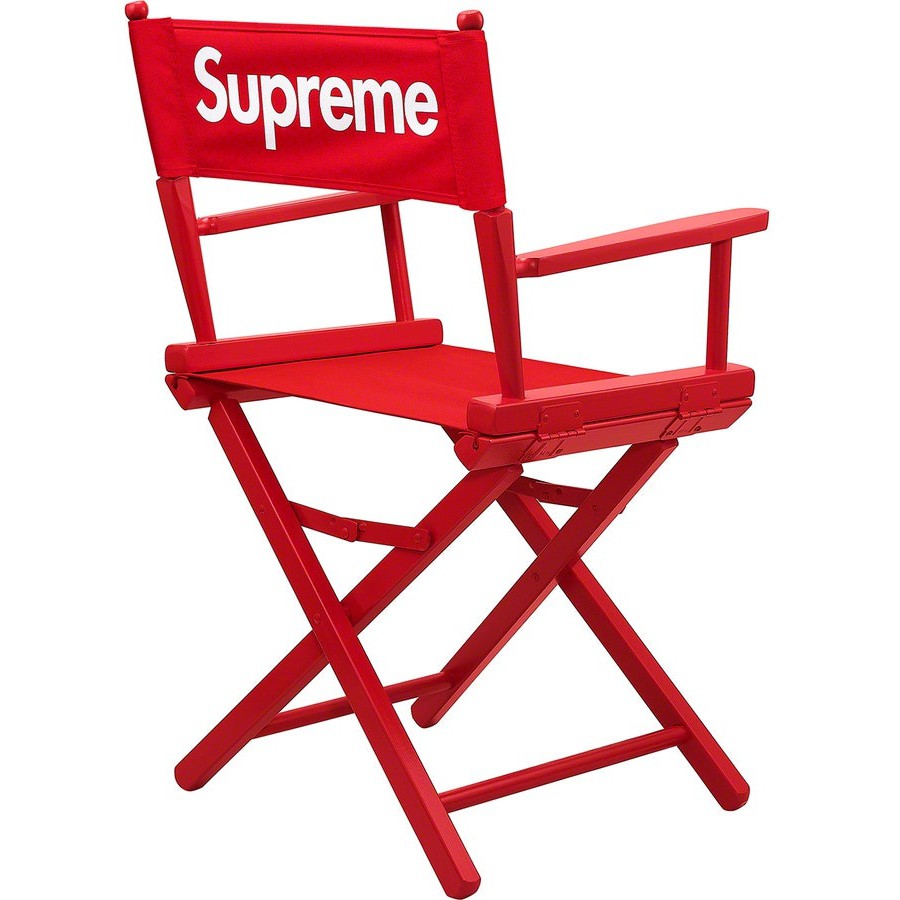に値下げ！ 19SS Supreme Director's Chair 椅子赤黒セット | vendee