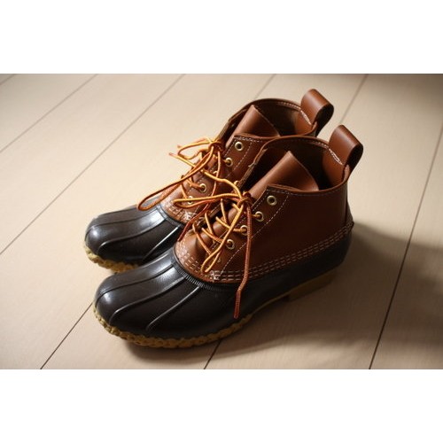 NYChic 全新正品 L.L.Bean 獵鴨靴 登山靴 雨鞋 防水 防滑 皮革橡膠 6"5孔 美國製 ll 現貨